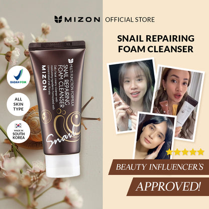 Mizon Snail Repairing Foam Cleanser 60 Ml