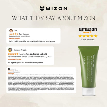 Mizon Rice Real Cleansing Foam