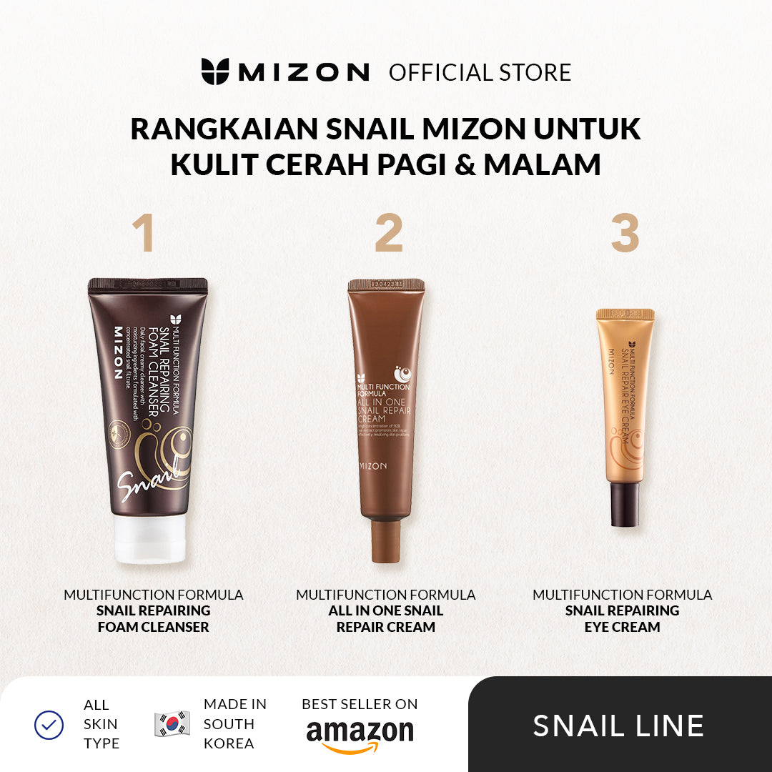 Mizon Snail Repairing Foam Cleanser 60 Ml