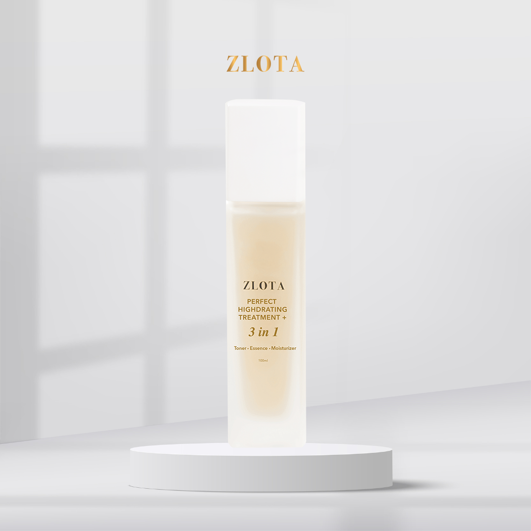 ZLOTA Perfect Highdrating Treatment+ 3in1: Toner, Essence, Moisturizer 100ml