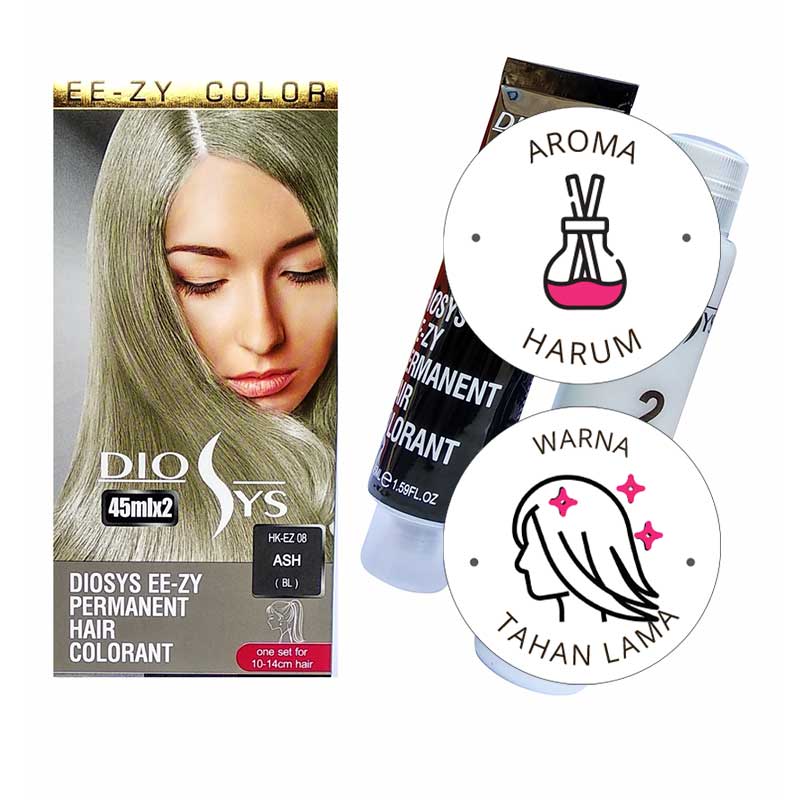 Diosys Hair Colour 08 Ash | 100 ml