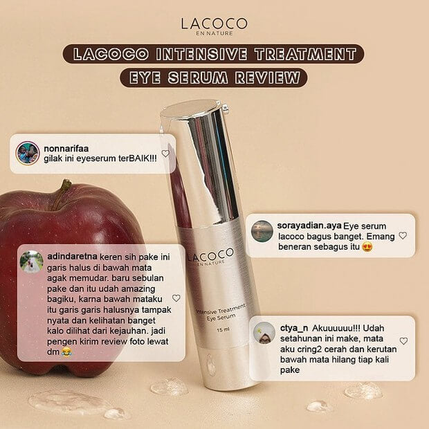 Lacoco Intensive Treatment Eye Serum | 15 ml