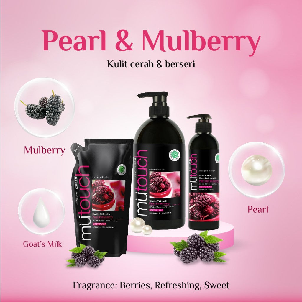 Mutouch Body Lotion With Pearl & Mulberry | 400ml