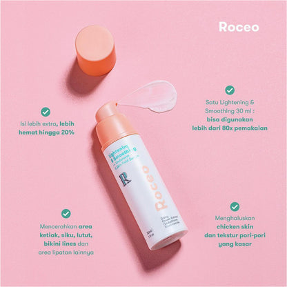 Roceo Lightening And Smoothing Underarm & Skin Fold Serum | 30 ml