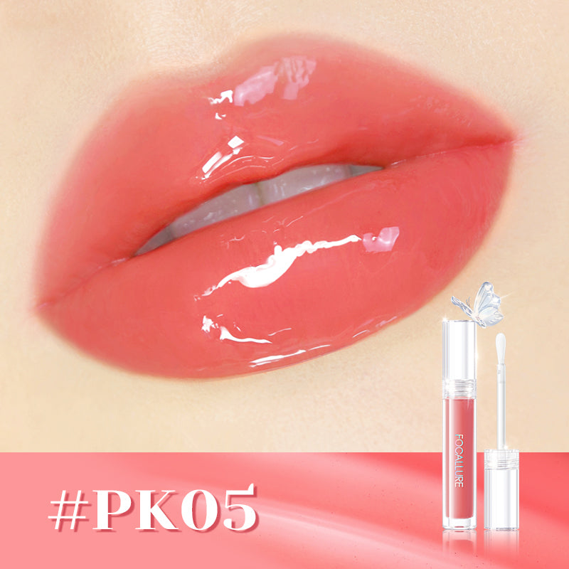 FOCALLURE WATERY GLOW LIPGLOSS PK05