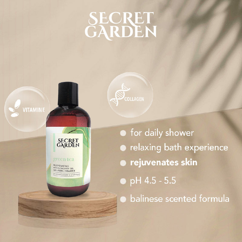 Secret Garden Shower Gel Green Tea 250ml