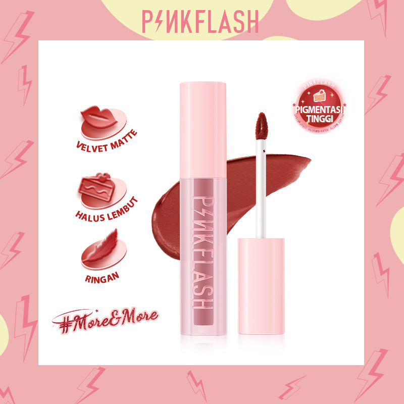 PINKFLASH AIRY MATTE MOUSSE TINT PF-L08 PP01