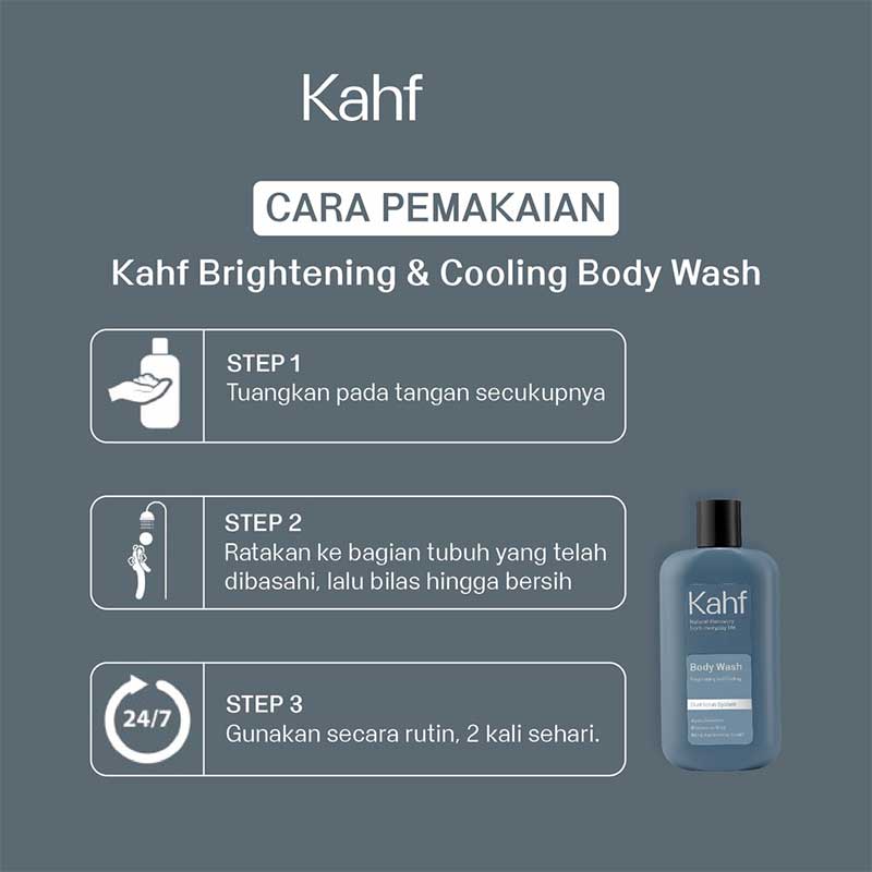 Kahf Cooling and Brightening Body Wash | 200 ml