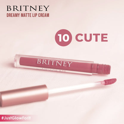 Britney Dreamy Matte Lip Cream 10 Cute | 10 g