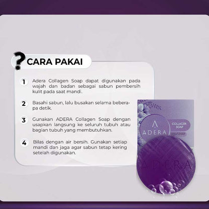 Adera Collagen Soap 1pcs | 60gr