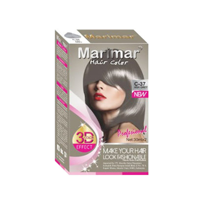 Marimar Hair Color C-37 Ash Grey