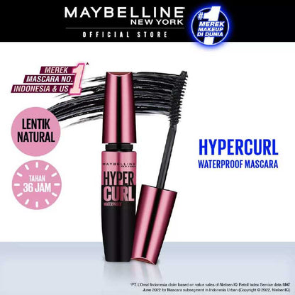 Maybelline Hypercurl Mascara Liquid Blister | 5 ml