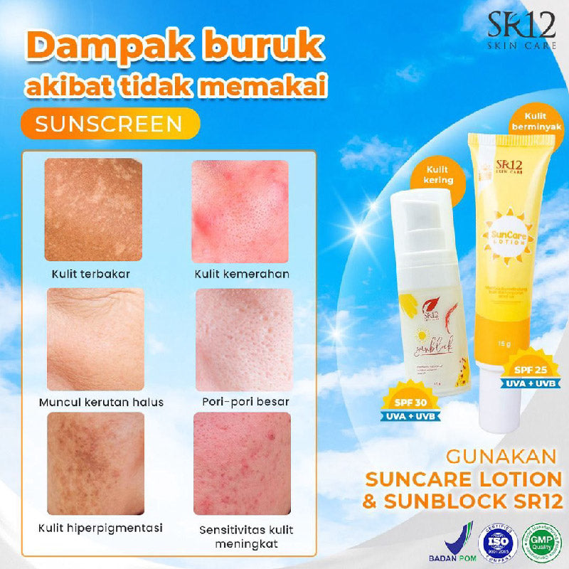 SR12 Suncare Lotion | 15gr