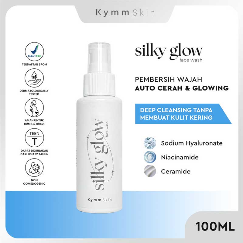 Kymm Skin Silky Glow Face Wash | 100 ml