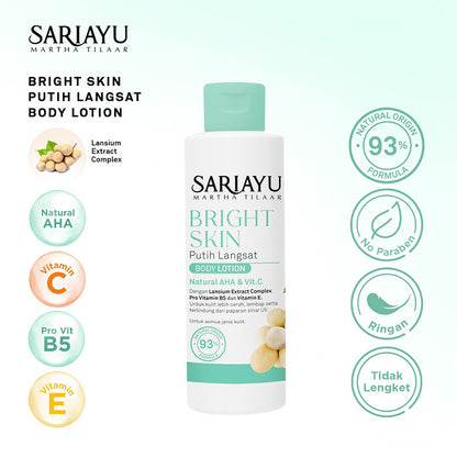 SARIAYU BRIGHT SKIN PUTIH LANGSAT BODY LOTION | 150ml