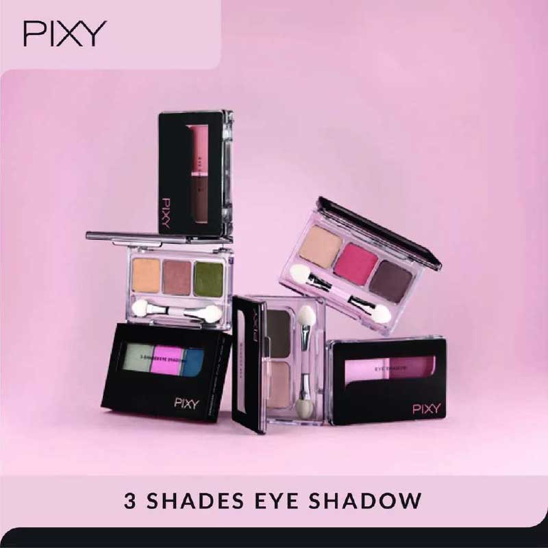 Pixy 3Shades Eyeshadow Pinkish Glam | 3.75 g