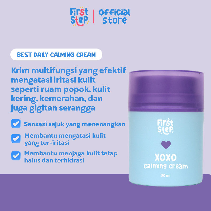 First Step Lotion Bayi & Pelembab Bayi - X.O.X.O Calming Cream | 30ml