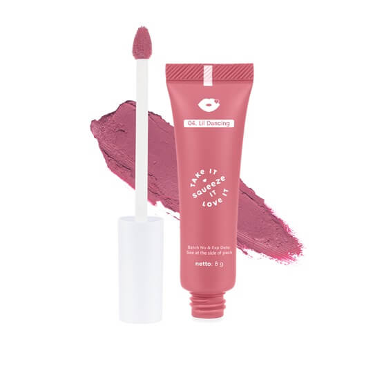 [Exp. Juni 2024] Emina Squeeze Me Up Lip Matte - 04 Lil Dancing | 6.5 gr