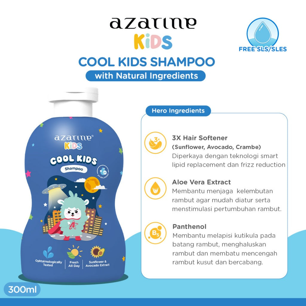 Azarine Kids Cool Kids Shampoo 300ml