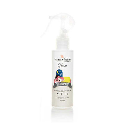 Beauty Barn Natural Linen Spray Mit-O 120ml Free Vir-O | 30ml