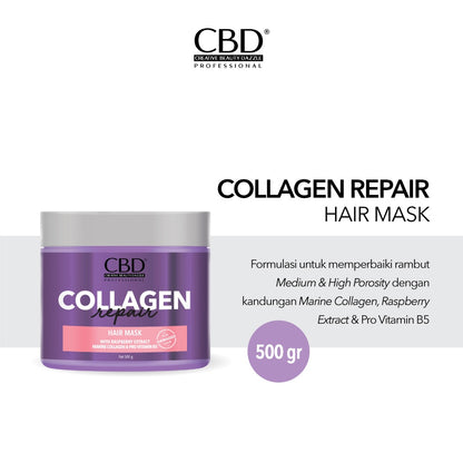 CBD Collagen Repair Hair Mask | 500g