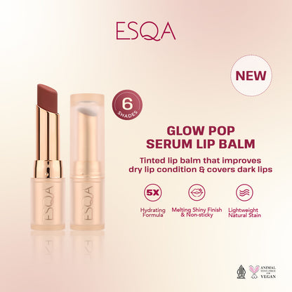 ESQA Glow Pop Serum Lip Balm - Good Vibes 3gr