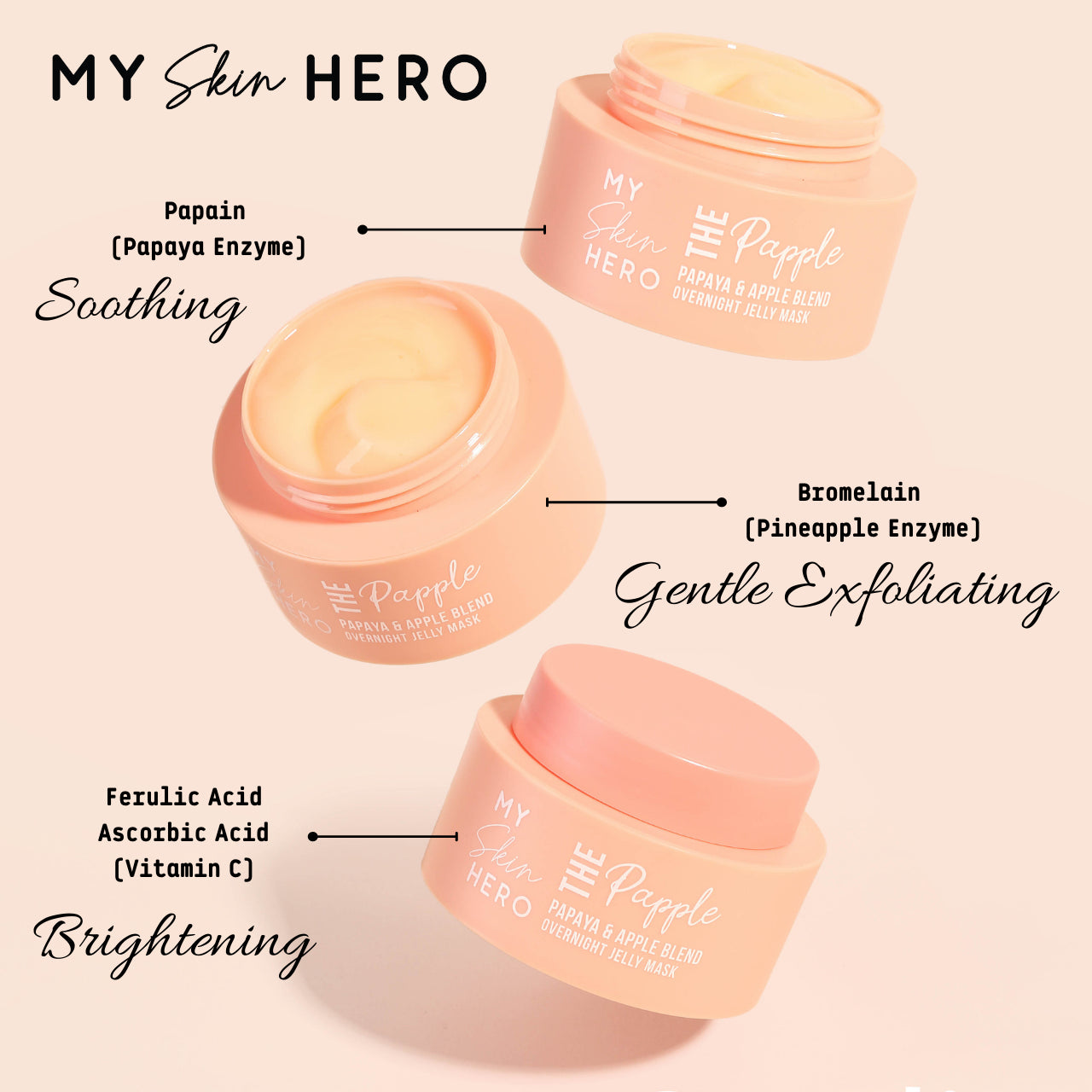 My Skin Hero The Papple Sleeping Jelly Mask | 50 ml