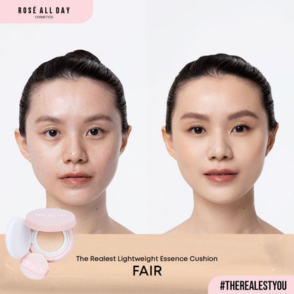 ROSE ALL DAY The Realest Lightweight Essence Cushion - Fair