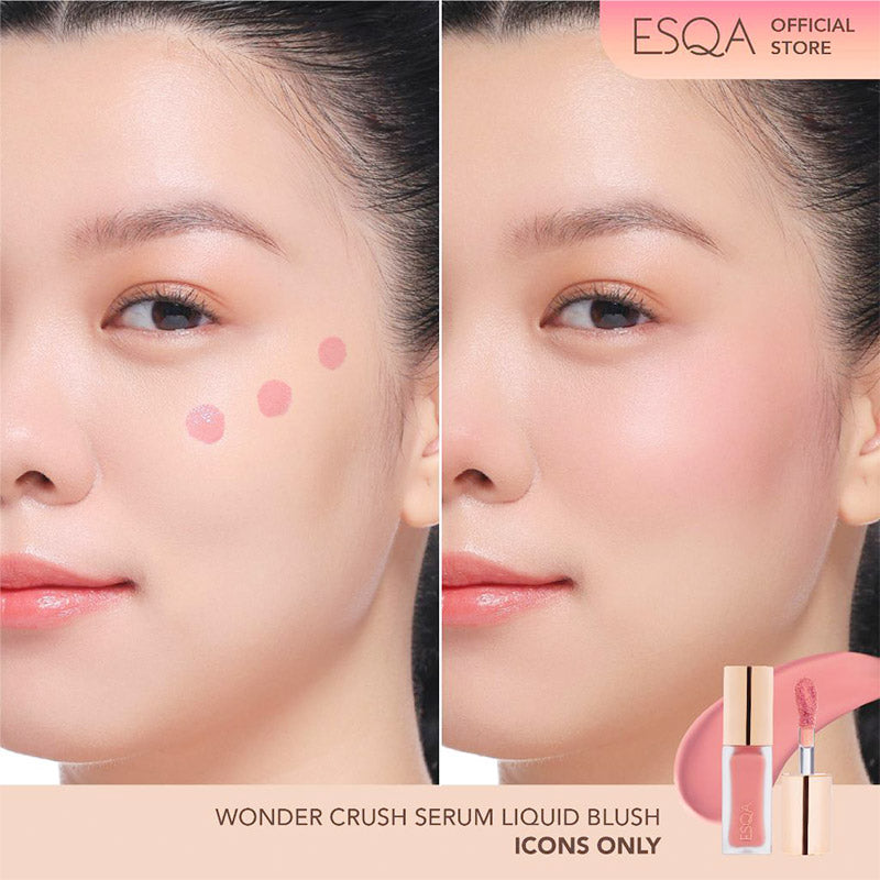 ESQA Wonder Crush Serum Liquid Blush - Icons Only 5ml