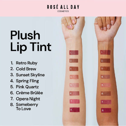 ROSE ALL DAY Plush Lip Tint - Retro Ruby