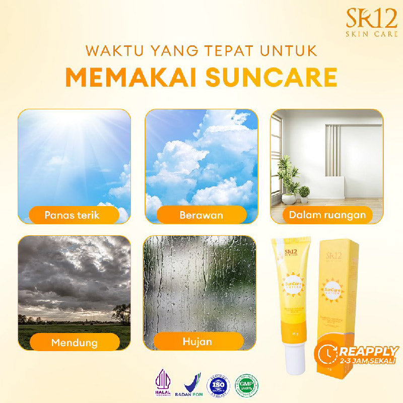 SR12 Suncare Lotion | 15gr