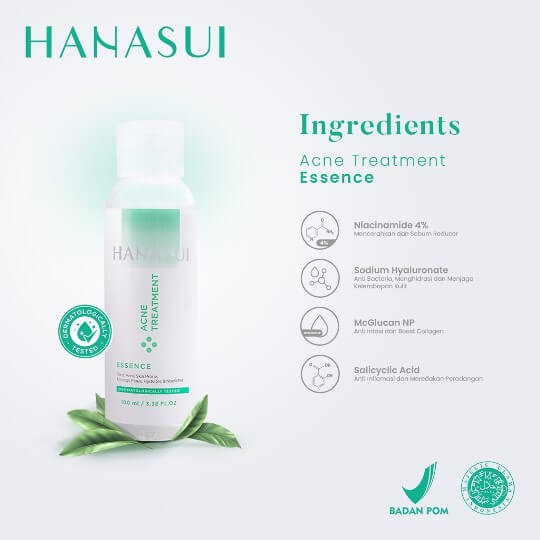 Hanasui Acne Treatment Series Pack + Free Pouch