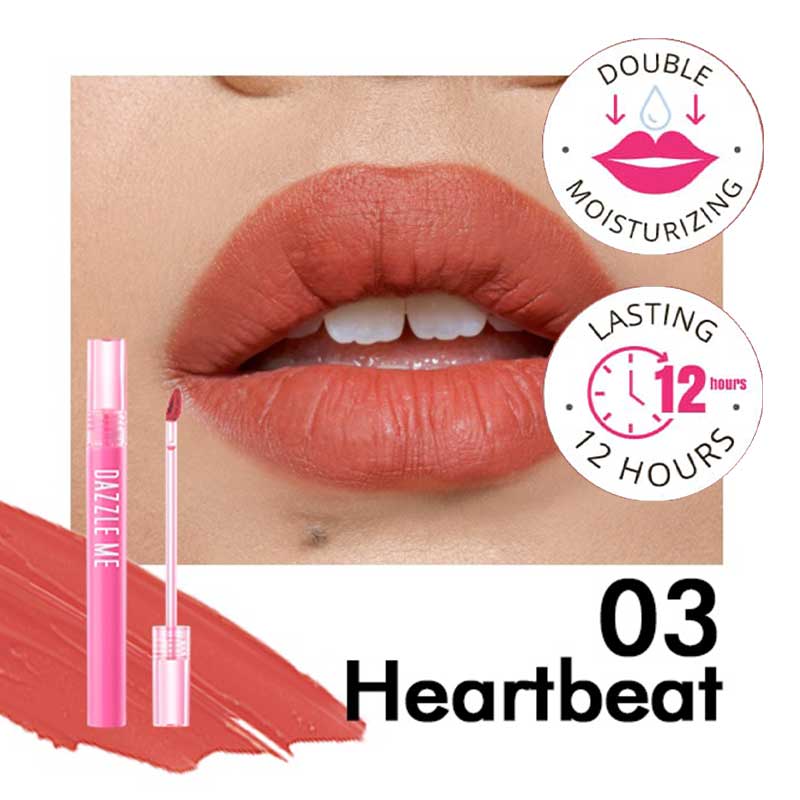 Dazzle Me Misty Matte Lip Cream 03 Heartbeat