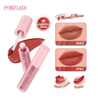 PINKFLASH AIRY MATTE MOUSSE TINT PF-L08 PP01