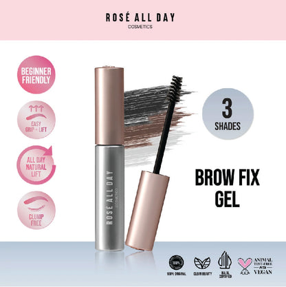 ROSE ALL DAY [NEW] Brow Fix Gel - Brown | 3 gr