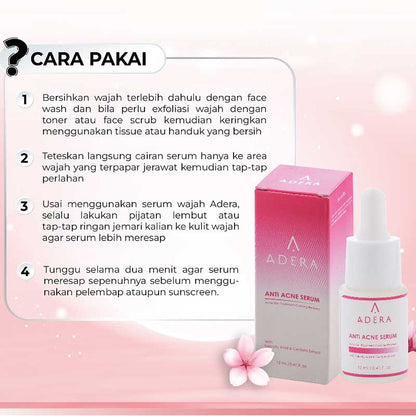 Adera Acne Serum 1pcs | 12ml