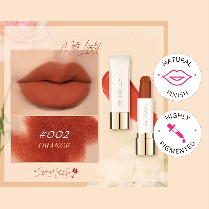 Focallure Pure Matte Lipstick FA203 #002