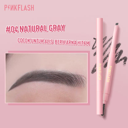 Pinkflash Waterproof Auto Eyebrow Pencil PF-E09 - #04 Natural Gray