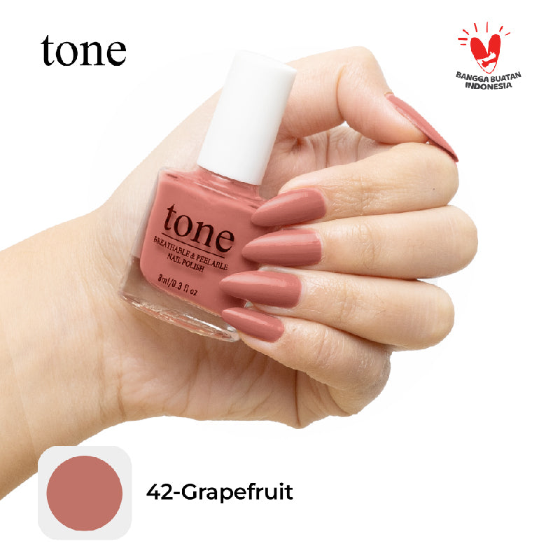 TONE Breathable and Peelable Nail Polish Hello Spring Palette Series 42