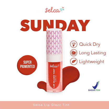 SELCA Lip Glazz Tint Day Series - Sunday | 2.5ml