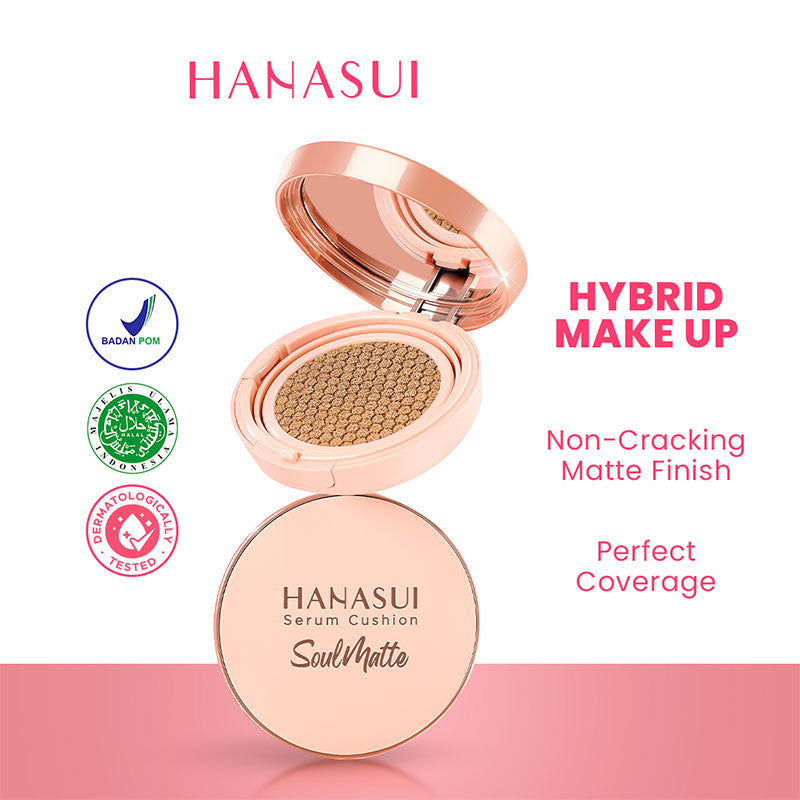 Hanasui Serum Cushion SoulMatte Medium 103