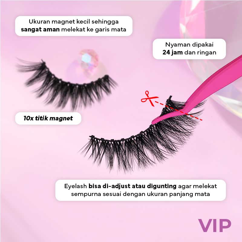 Yvenetic Magnetic Eyelash Vip (Medium Series) 0.5g