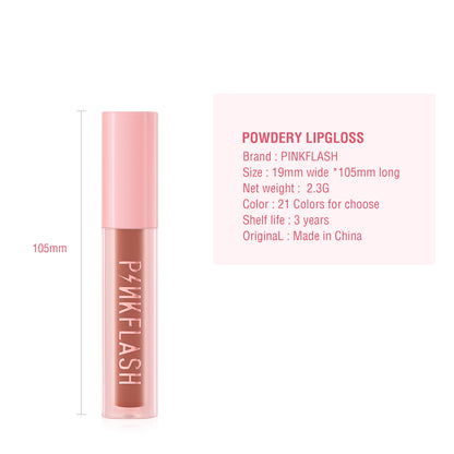 PINKFLASH POWDERY LIPGLOSS PF-L16 - OR04