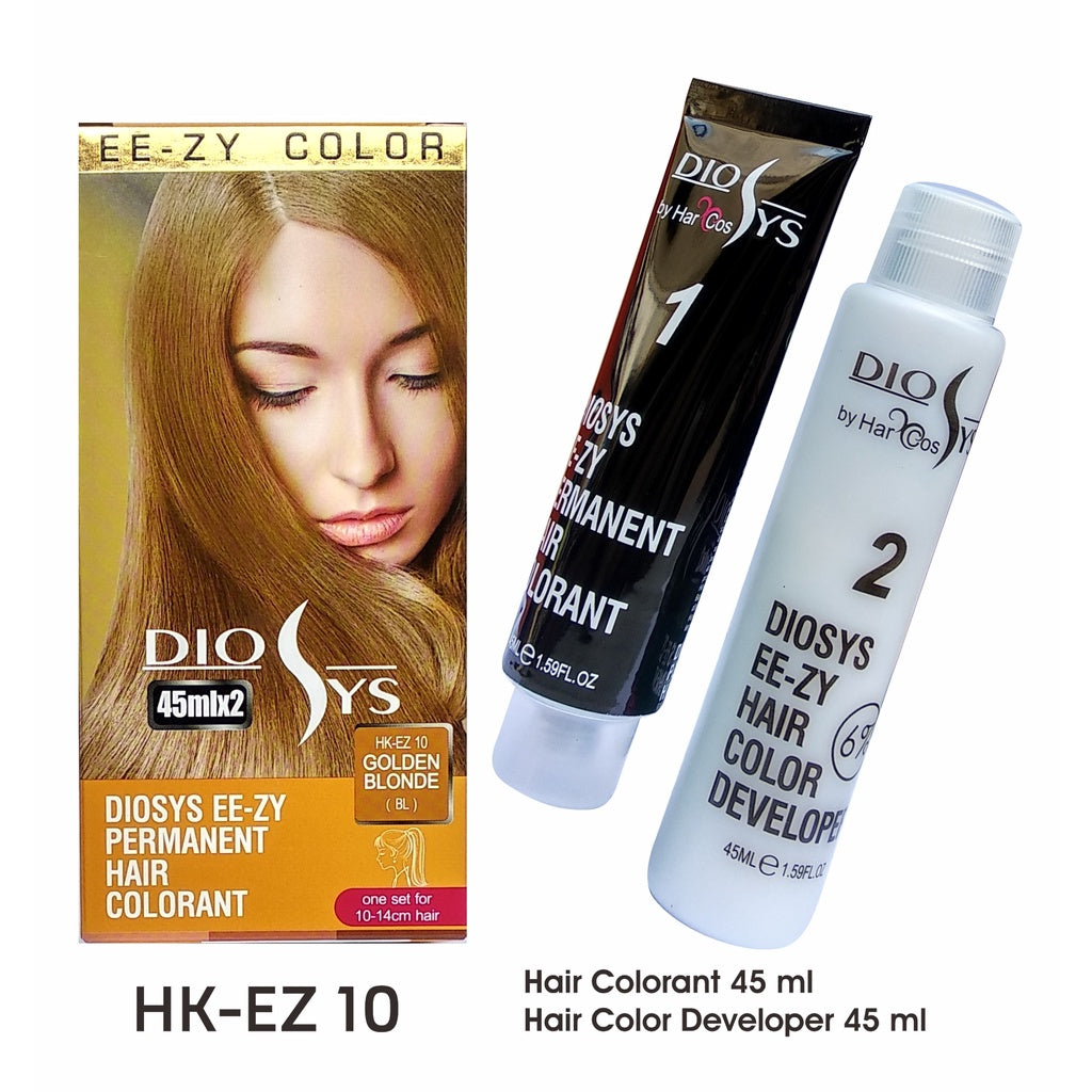 Diosys Hair Colour 10 Golden Blonde | 100 ml