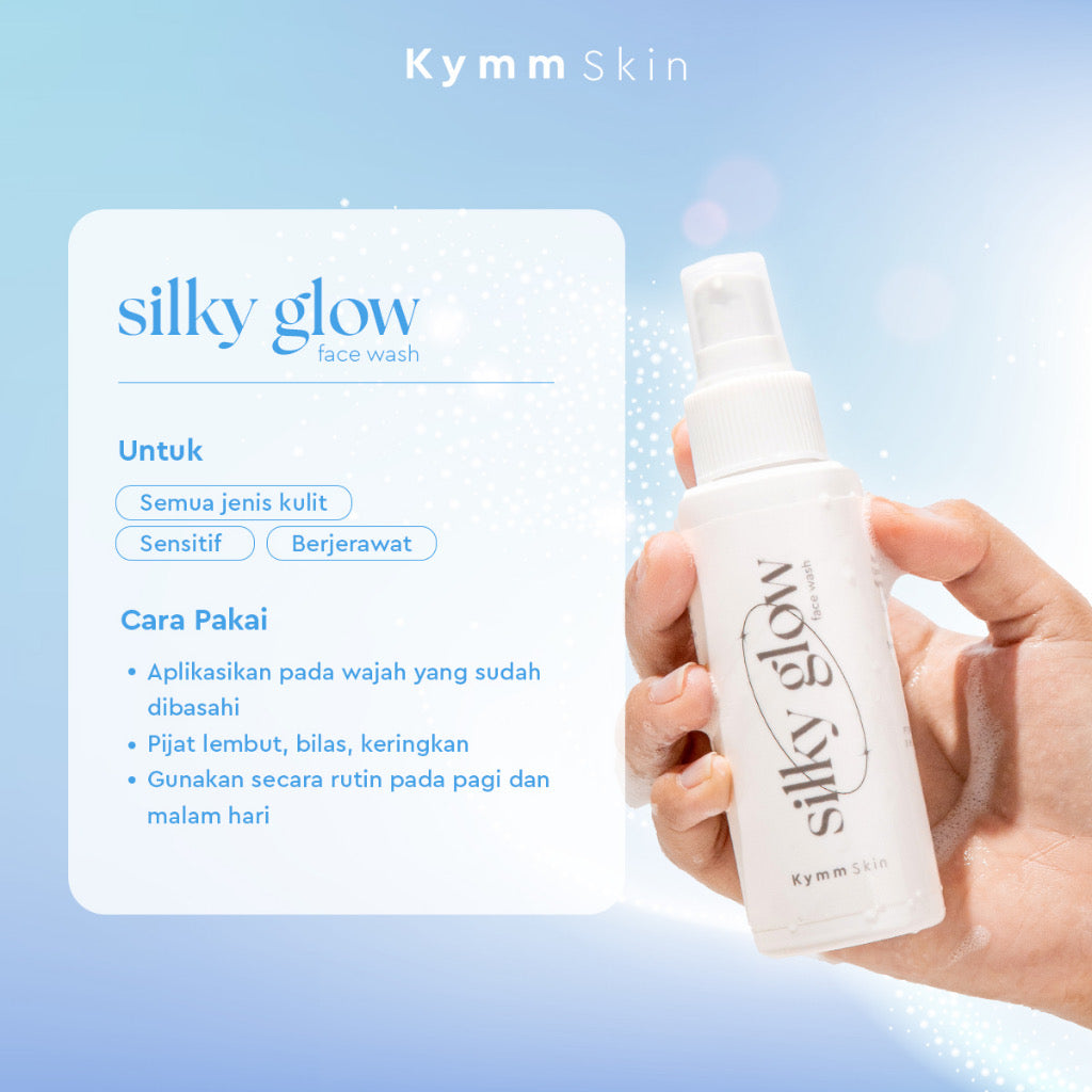 Kymm Skin Silky Glow Face Wash | 100 ml