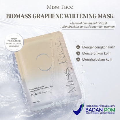 Miss Face Sheetmask Graphene 1 Box (5Pcs) 125ml