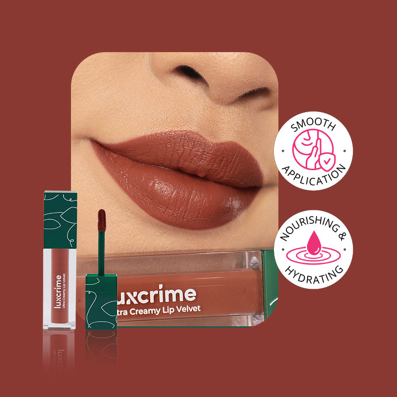 Luxcrime Ultra Creamy Lip Velvet - Mocha Frappe