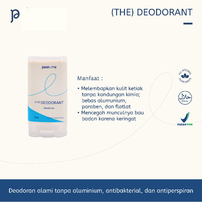 Peek Me Naturals The Deodorant | 15 g