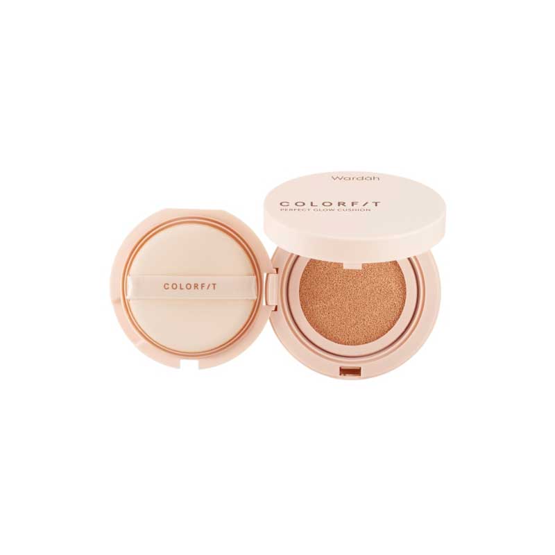 WARDAH Colorfit Perfect Glow Cushion - 22N Light Ivory | 15 gr