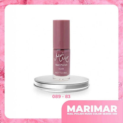 Marimar Nail Polish Kode : 089 Nude Color isi 12 | 96 ml